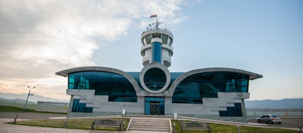 Аэропорт. Степанакерт. Нагорный Карабах. НКР Аэропорт. Степанакерт. Нагорный Карабах. НКР - Sputnik Армения