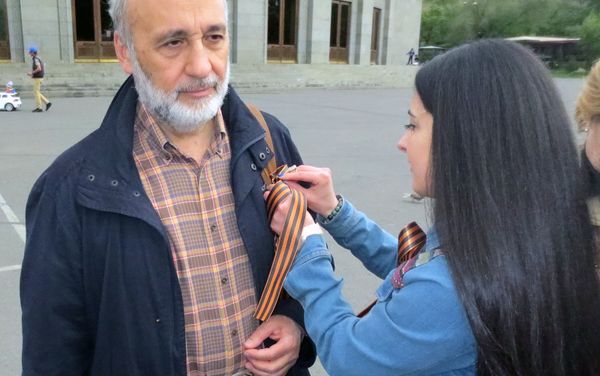 «Գեորգիևյան ժապավեն» ակցիան - Sputnik Արմենիա