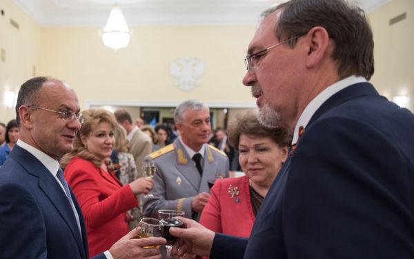 Прием в посольстве РФ в РА по случаю 71-й годовщины Победы в ВОВ - Sputnik Армения