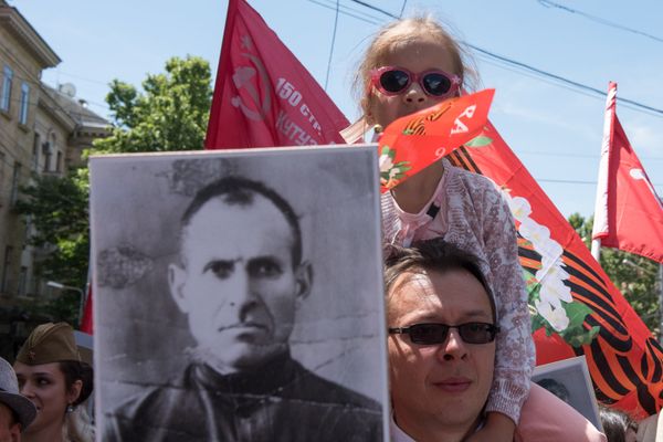 Акция Бессмертный полк прошла в Ереване - Sputnik Արմենիա