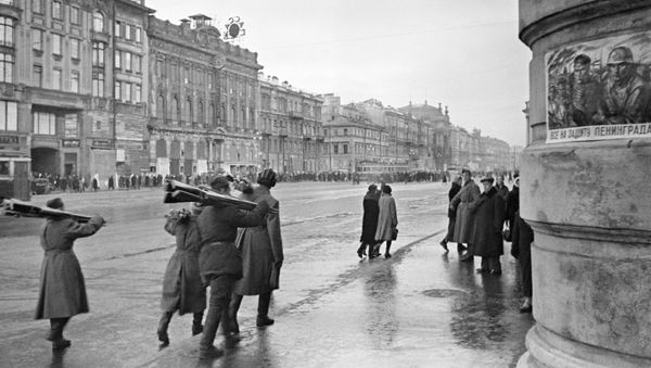 Заготовка дров, Ленинград октябрь 1941 года Заготовка дров, Ленинград октябрь 1941 года - Sputnik Армения