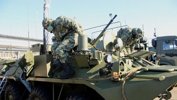 Химики-разведчики ЮВО - Sputnik Армения