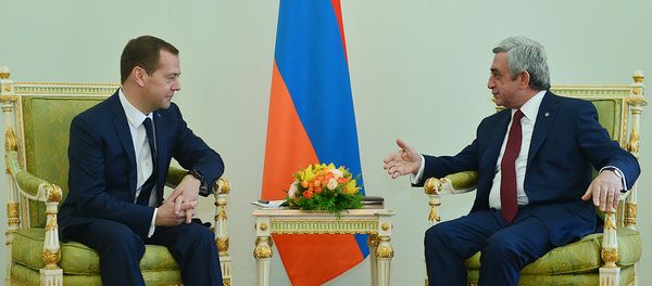Саргсян и Медведев - Sputnik Արմենիա