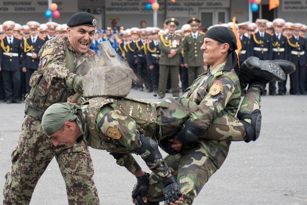 Показательная программа воспитанников Покр Мгера - Sputnik Армения
