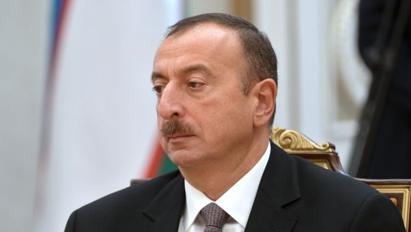 Президент Азербайджана Ильхам Алиев - Sputnik Армения