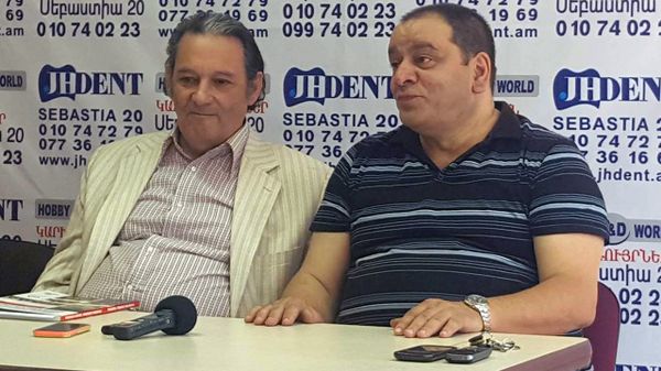 Агарон Адибекян и Александр Амарян - Sputnik Արմենիա