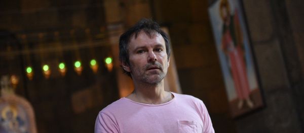 Группа Океан Эльзы в Эчмиадзине. Святослав Вакарчук Группа Океан Эльзы в Эчмиадзине. Святослав Вакарчук - Sputnik Армения