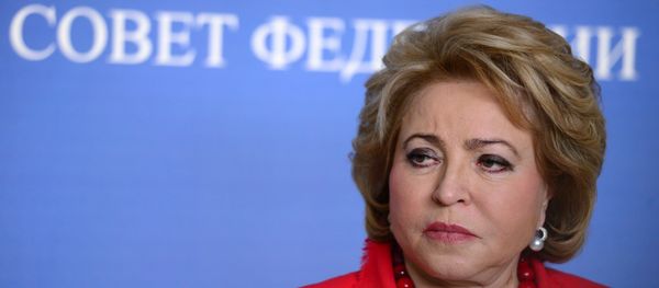 Председатель Совета Федерации РФ Валентина Матвиенко. Архивное фото. - Sputnik Армения