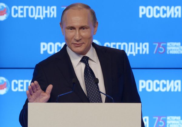 Президент РФ В. Путин посетил МИА Россия сегодня - Sputnik Армения