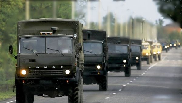 КАМАЗ-ы на 102-й российской военной базе в Армении9 - Sputnik Армения