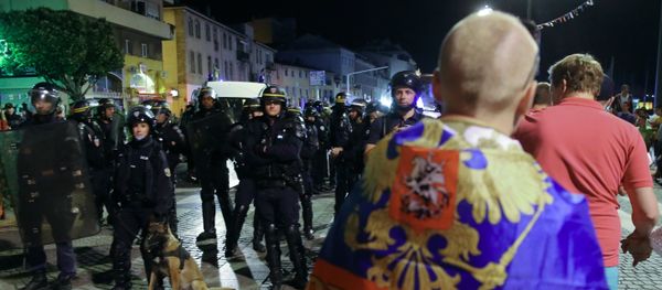 Ночные беспорядки в Марселе - Sputnik Армения