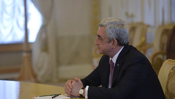 Серж Саргсян - Sputnik Армения