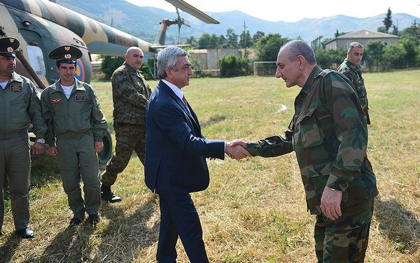 ՀՀ նախագահն Արցախում - Sputnik Արմենիա