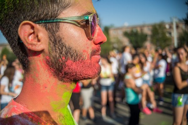 Kрасочный забег в Ереване,  Yerevan Color Run - Sputnik Армения