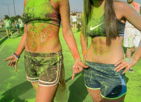 Kрасочный забег в Ереване,  Yerevan Color Run - Sputnik Армения