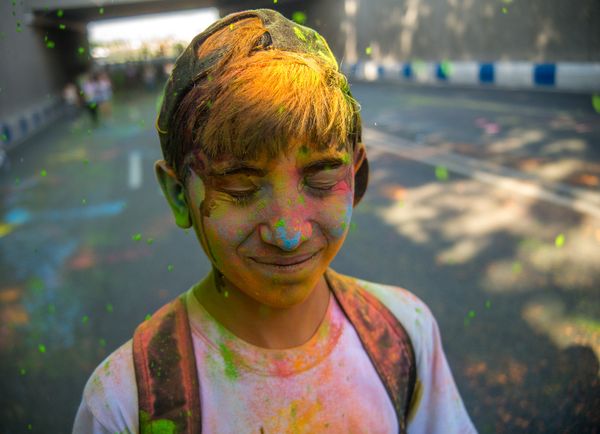 Kрасочный забег в Ереване,  Yerevan Color Run - Sputnik Армения