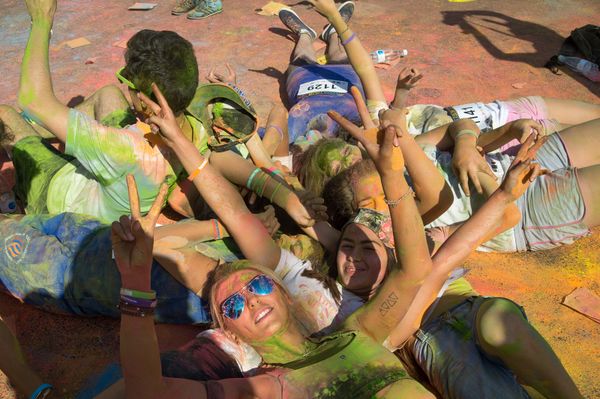 Kрасочный забег в Ереване,  Yerevan Color Run - Sputnik Армения