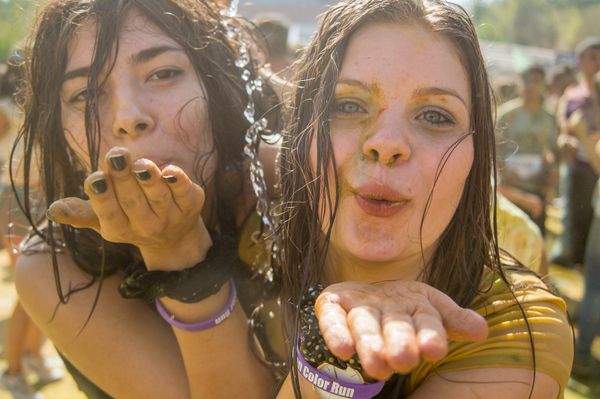 Kрасочный забег в Ереване,  Yerevan Color Run - Sputnik Армения