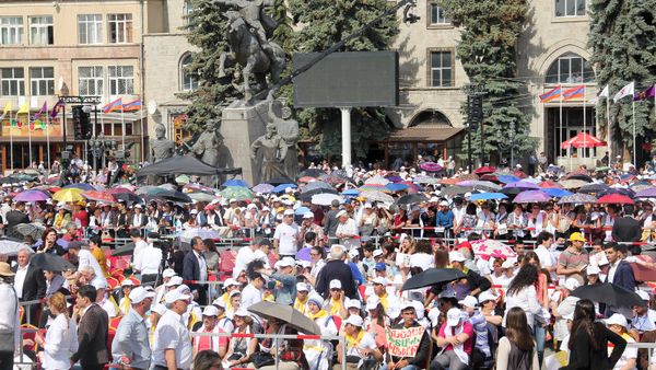 Месса Папы Римского в Гюмри - Sputnik Армения