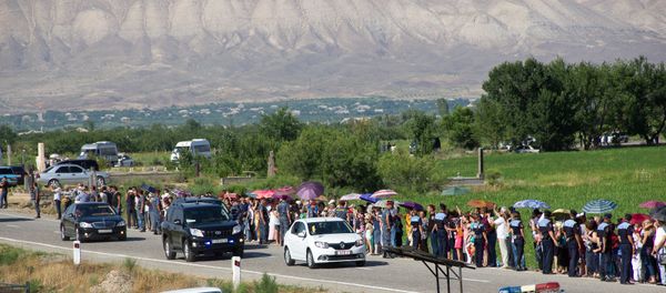 Папа Римский Франциск I в Хор Вирапе - Sputnik Արմենիա