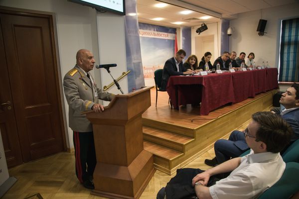 Генерал-лейтенант ВС, советский и армянский военачальник Норат Григорьевич Тер-Григорянц, заместитель председателя Национального Конгресса западных армян. - Sputnik Армения