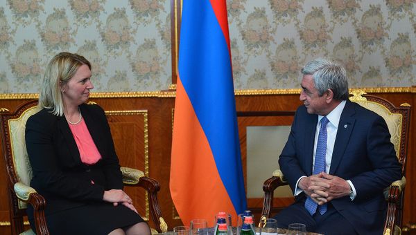 Саргсян и Бринк - Sputnik Արմենիա