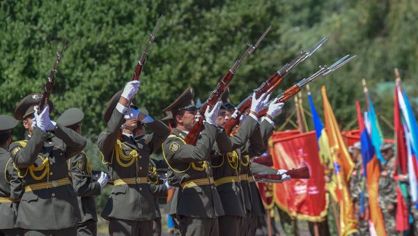 Военно-спортивный сбор “Наследники Победы” в Армении - Sputnik Արմենիա