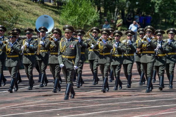 Военно-спортивный сбор “Наследники Победы” в Армении Военно-спортивный сбор “Наследники Победы” в Армении - Sputnik Армения