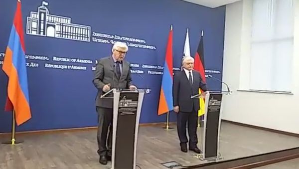 LIVE: Пресс-конференция МИД Армении Эдварда Налбандяна и председатель ОБСЕ Франка-Вальтера Штайнмайера - Sputnik Армения