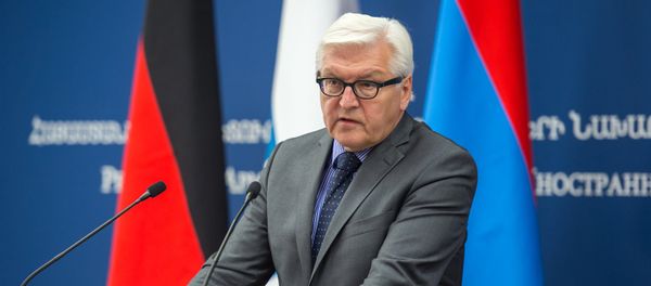 Министр иностранных дел Германии, председатель ОБСЕ Франк-Вальтер Штайнмайер - Sputnik Արմենիա