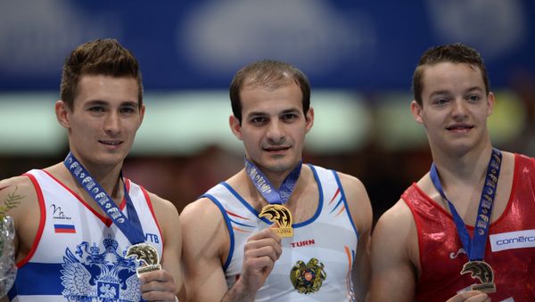 Спортивная гимнастика. Чемпионат Европы. Мужчины. Личное первенство Спортивная гимнастика. Чемпионат Европы. Мужчины. Личное первенство - Sputnik Армения