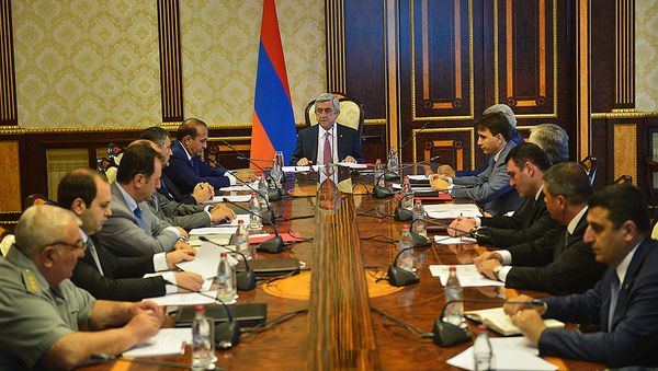 Ազգային անվտանգության խորհրդի նիստ - Sputnik Արմենիա