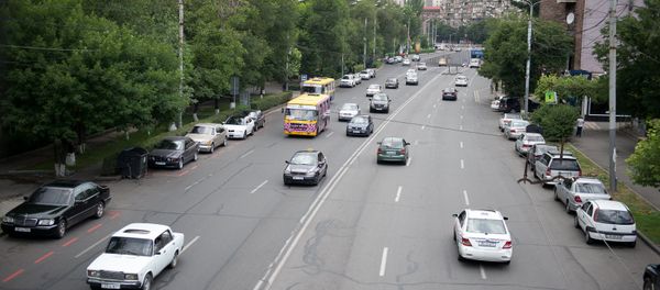 Дорога, улица, движение , транспорт, машины - Sputnik Արմենիա