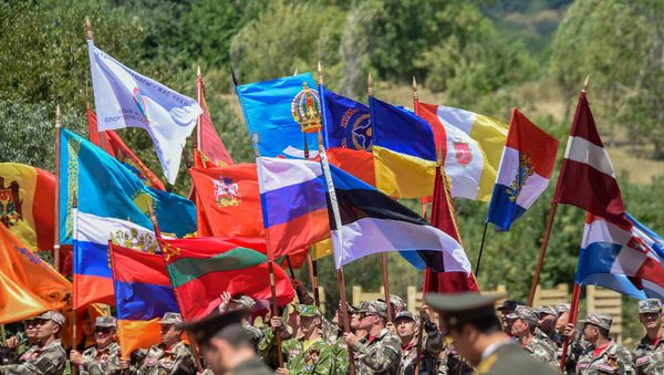 Военно-спортивный сбор “Наследники Победы” в Армении - Sputnik Արմենիա