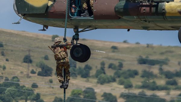 Военно-спортивный сбор “Наследники Победы” в Армении - Sputnik Армения