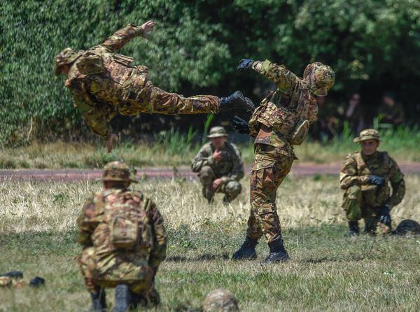 Военно-спортивный сбор “Наследники Победы” в Армении Военно-спортивный сбор “Наследники Победы” в Армении - Sputnik Армения