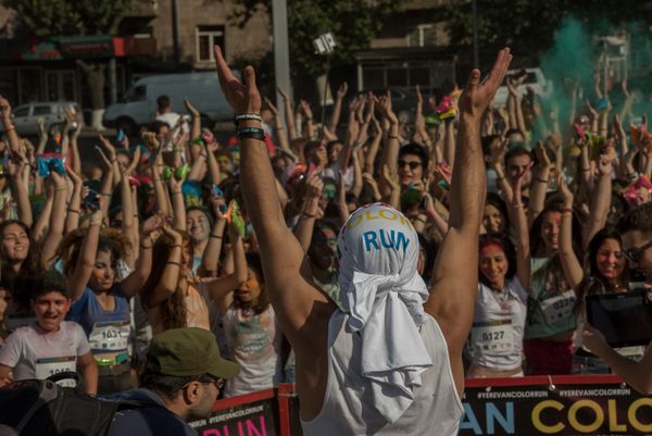 Спортивно-развлекательное мероприятие Yerevan Color Run - Sputnik Армения