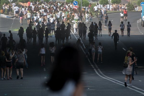 Спортивно-развлекательное мероприятие Yerevan Color Run - Sputnik Армения