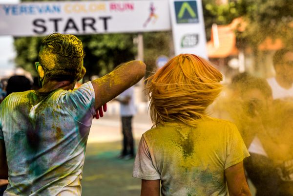 Спортивно-развлекательное мероприятие Yerevan Color Run - Sputnik Армения