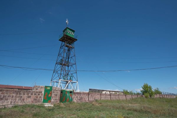 Сторожевая вышка за армяно-турецкой границе - Sputnik Армения