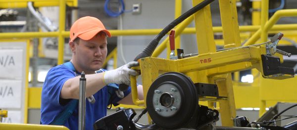Запуск производства автомобиля Ford Fiesta на заводе Ford Sollers в Набережных Челнах - Sputnik Արմենիա