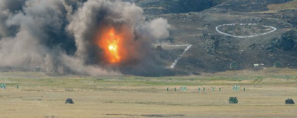 Учения КСОР ОДКБ Взаимодействие - 2014 в Казахстане - Sputnik Армения
