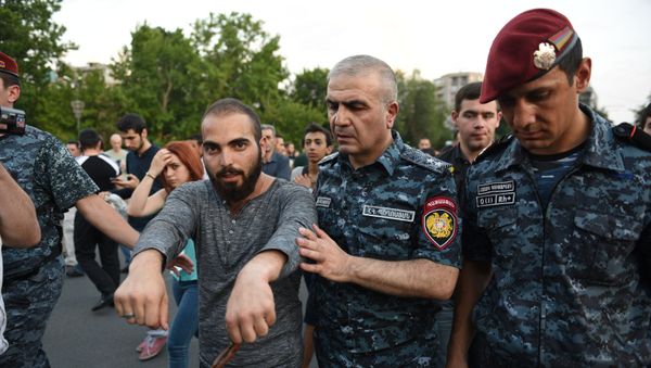 Митинг активистов в Ереване - Sputnik Արմենիա