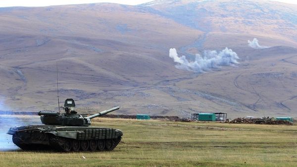 Танковые подразделения ЮВО Танковые подразделения ЮВО - Sputnik Армения
