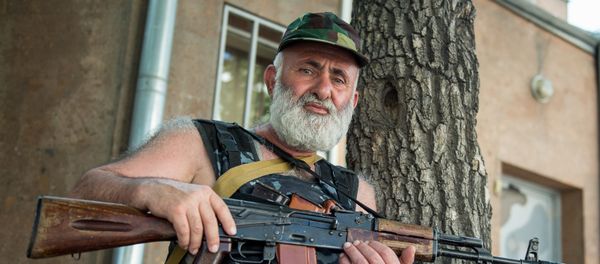 Члены вооруженной группы, захватившей здание полка ППС в Ереване - Sputnik Արմենիա