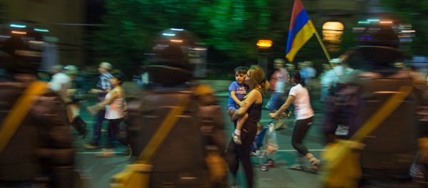 Шествие сторонников группировки Сасна Црер в Ереване Шествие сторонников группировки Сасна Црер в Ереване - Sputnik Армения