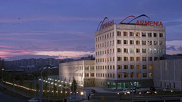 Здание АрменияТВ - Sputnik Армения