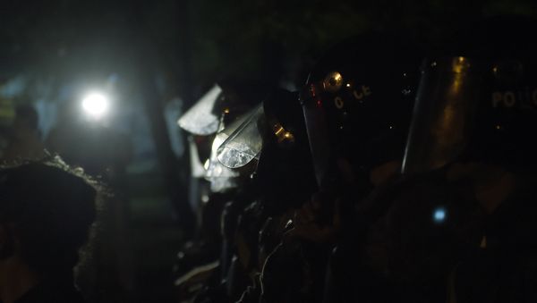 Митинг в поддержку группировки Сасна Црер - Sputnik Արմենիա