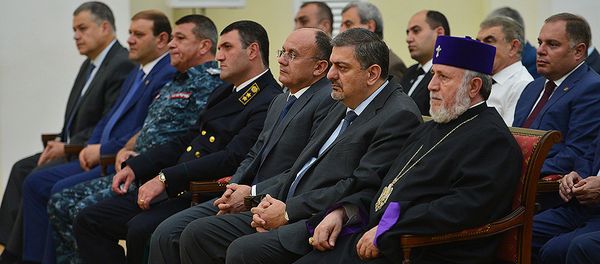 Встреча президента РА с представителями религии, гражданского общества и политики - Sputnik Армения