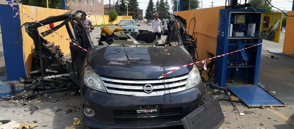 Взрыв на газозаправке - Sputnik Արմենիա